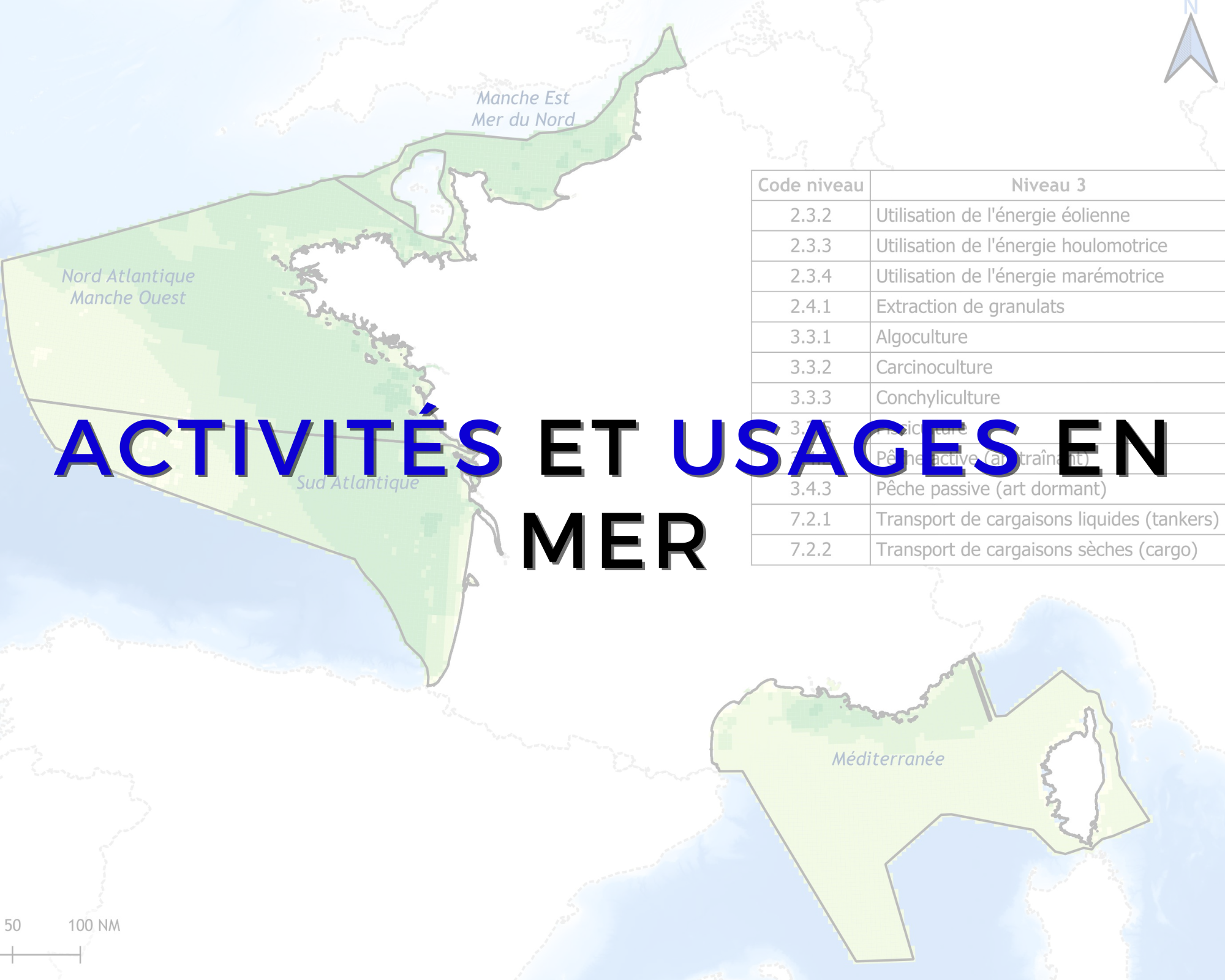 Activités et usages en mer